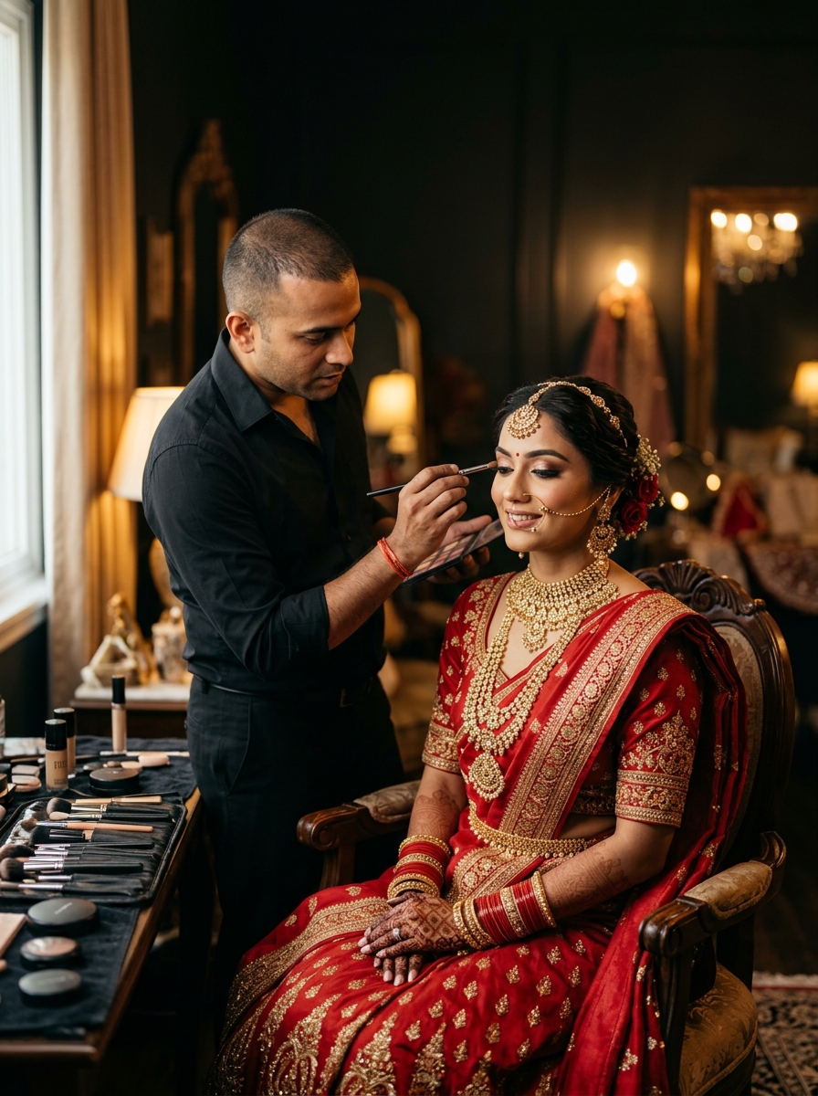 Bridal & Groom Makeup & Styling